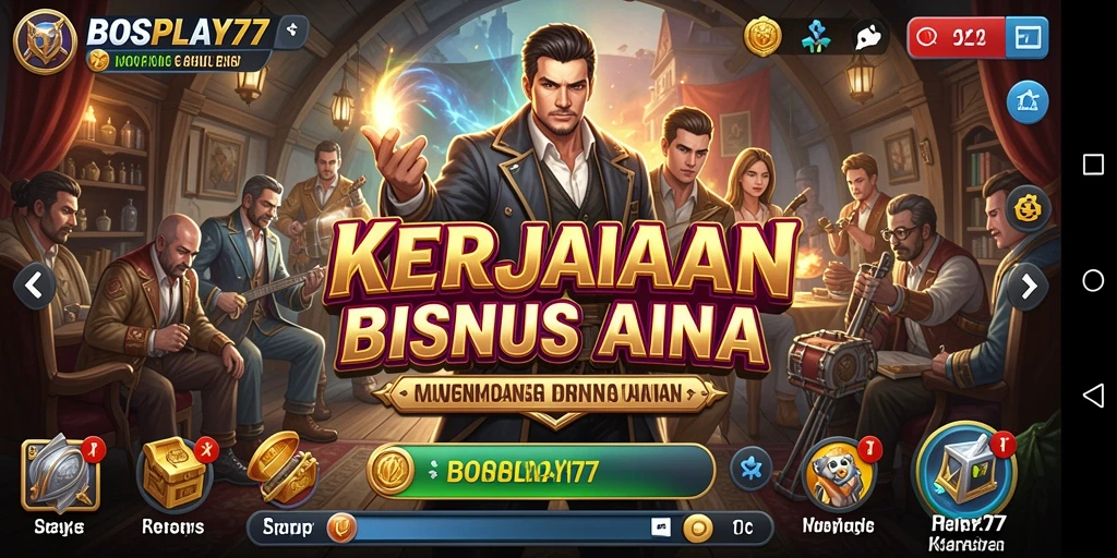 Gameplay menarik mengelola perusahaan dalam BOSPLAY77.