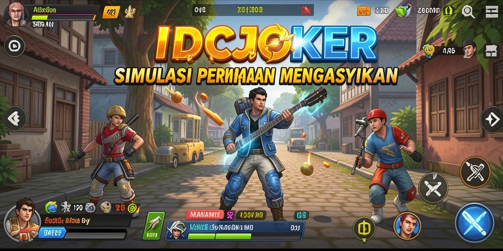 Tampilan gameplay IDCJOKER yang menarik dan interaktif.