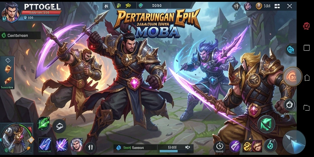 Tampilan aksi seru dalam gameplay PTTOGEL yang mendebarkan.